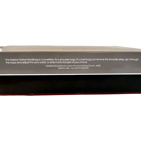 1984 RARE Vintage "Fashion Actives" Convertible Fanny Pack by Avon - NIB - Picture 4 of 4